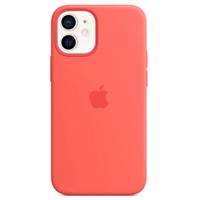Skal iPhone 12 mini Silicone Case with MagSafe - Pink Citrus