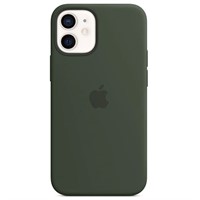 Skal iPhone 12 mini Silicone Case with MagSafe - Cypress Green