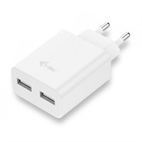 NÄT ADAPTER USB-A 2 PORT 2.4A WHITE